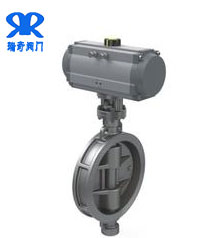 硬密封對夾氣動<a href='http://www.roadmix.com.cn/Product/diefa/' target='_blank'>蝶閥</a>